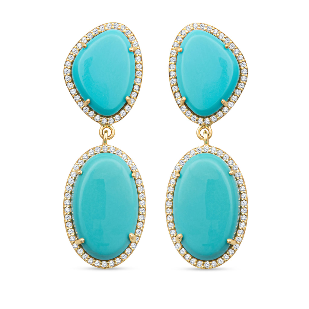 8 Other Reasons Western Statement Earring in Turquoise | REVOLVE